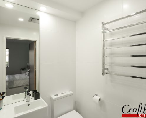 Stylish Black Bathroom Coomera, Brisbane QLD Bathroom Renovation