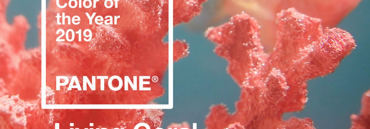 Pantone Living Coral Kitchen