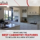 best cabinetry features for your New Kitchen?